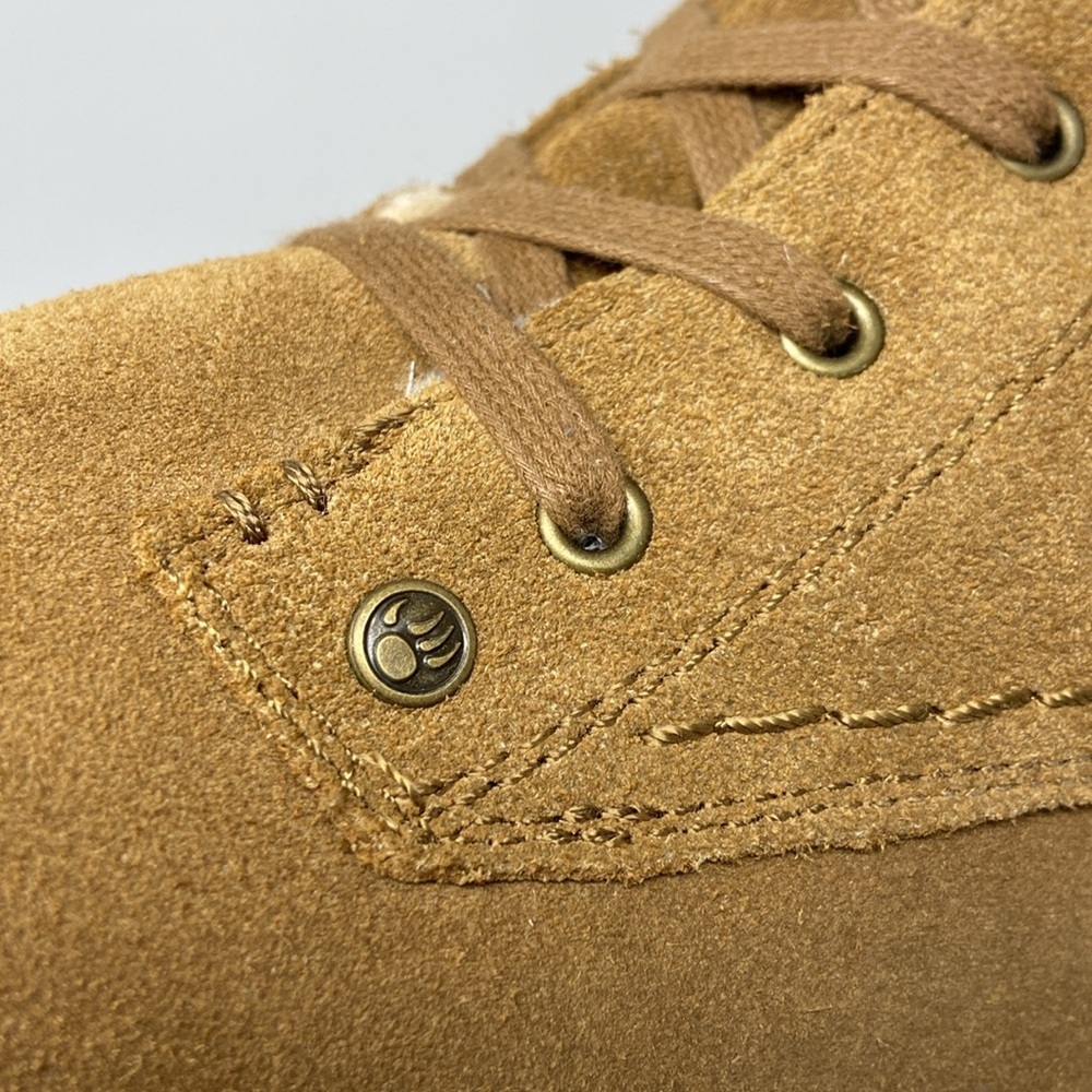 NWT BEARPAW “Krista” Hickory II Wool Lined Lace-Up Boots, size 9! - Picture 9 of 16